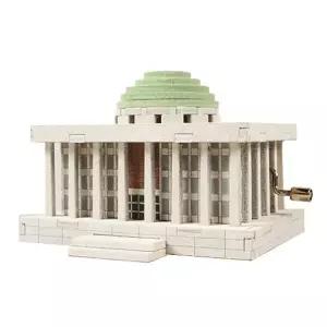 영공방 오르골만들기 DIY 수동 국회 의사당 (YM86217)어린이만들기재료 DIY키트 선물 장식품 나무 소품 만