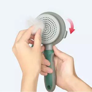 반려동물 목욕솔 마사지 브러시 털제거 강아지 고양이 미용용품 강아지기 러쉬 애견도구 용러쉬 세트 피부