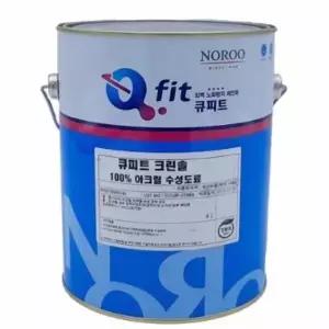 외벽 수성 페인트 반무광 빨강 색상 선택형 4L 외부용 4종 (WFKM42Y)