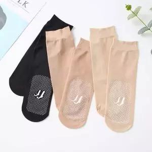 미끄럼방지 반투명 여성 발목스타킹 논슬립 양말 시스루양말