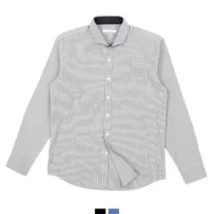 [모로엠]빅사이즈 스트라이프 와이드카라 남자셔츠 DMG SHA Q4384092_P392494978