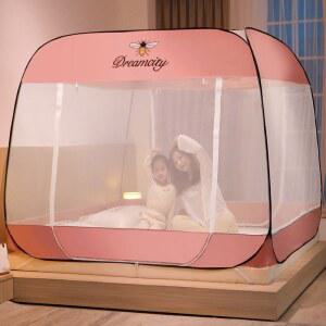 침대바람막이 난방텐트 보온 모기장 수면 방한 방풍