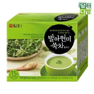 (무배) 15스틱 쑥차 담터 발아현미