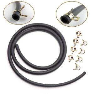 트랙터 브레이크 호스 연료 튜브 라인 가솔린 파이프 100cm 50cm 4mm 8mm 오토바이 먼지 자전거 ATV 가스 오일 액세서리