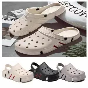 외출 집앞 데일리 고무 샌들 클래식 여름 슬리퍼 휴양-WFHWF6V