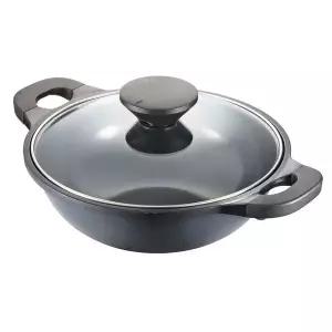 [NS홈쇼핑]PN 풍년 펄블랙 주물 IH 인덕션냄비26전골 세라믹코팅가마솥공법넘침방지기능..