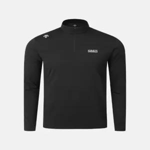 데상트 러닝 반집업 긴팔 티셔츠  B1 SR123RTL22 BLK0 MGRY