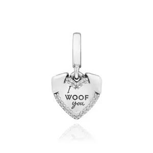 [판도라]792647C01 하트 도그 더블 댕글 참