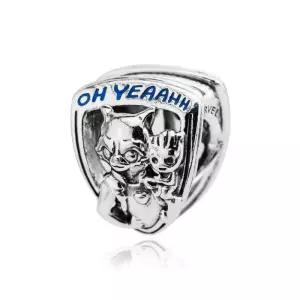 [판도라]792565C01 가디언즈 오브 갤럭시 로켓 라쿤  그루트 엠블럼 참