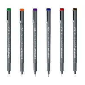 [HD3] 피그먼트 라이너펜 칼라 갈색1개 308 05-76 0.5mm