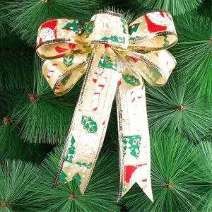 비타리토 홈트리 블레스 골드 리본 10p장식 크리스마스 오너먼트 장식품