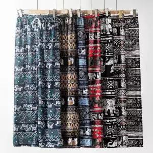 바지 동남아 팬츠 할미 플  쿨 여름 코끼리바지 몸빼 태국 9부 고무줄 와이드