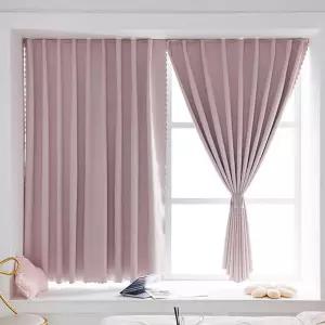 무타공 붙이는 3중 암막커튼 100X150 120X150 큰창 작은창 거실 베란다 햇빛차단 벨크로커튼