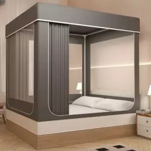 침대 프레임 커튼 캐노피 텐트프레임 그늘막 침대프레임 리폼 두꺼운