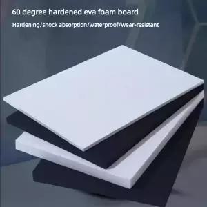 호환  하드 EVA 폼 시트 60도 EVA 폼 보드 두꺼운 고무 깔창 제작용 고무 패드 DIY 모델 제작 재료 100x50c