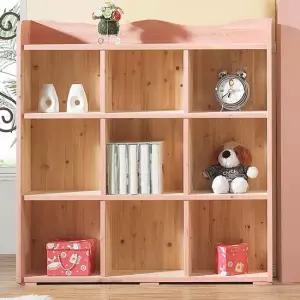 하이우드 코트니 원목 1180 3단 미니 책장