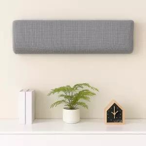 벽걸이 에어컨 커버 그레이 스토리지 방진 더스트 덮개 보관 먼지 형커버 예쁜 안방