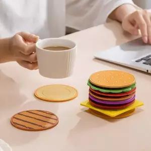 티코스터 850LXZ38 8P 받침 햄버거 컵홀더 컵받침대 코스터 잔