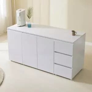 (수도권무료) 엘리사K 1600 홈바 주방 수납장 BJM365