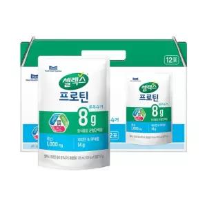 셀렉스 마시는 프로틴 음료 파우치 저당 125ml 12개