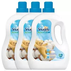스너글 섬유유연제 대용량 허거블코튼 2L 3개