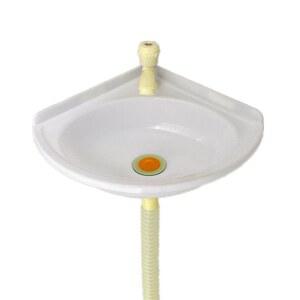 캠핑카 카라반 세면대 욕실 사각 소형 스테인리스 수도꼭지 장착 스테인레스 싱크대 대야