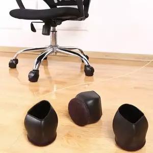 의자 고정 캡 소음방지 긁힘방지 고정형 의자 발 커버 사무용 가구 바닥 스토퍼