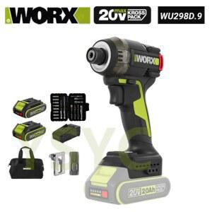 Worx 웍스 WU298D 드라이버 드릴 소음 감소 신형 임팩 충전 오일