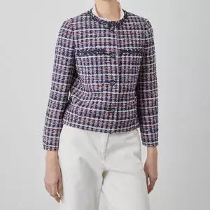 갤러리아 올리비아로렌 오로라 펜시 트위드 자켓 VOCFU5S2236