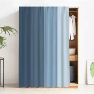 책장 가리개 선반 수납장 가림막 길이80x높이140cm 커튼 바란스 레일 개나리