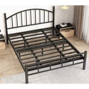 철제 조립식 침대 프레임 퀸 받침대 틀 라지 1000x2000mm블랙