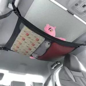 차량용 천장 네트망 루프백 그물망 트렁크 가방 캠핑-WFI8I23