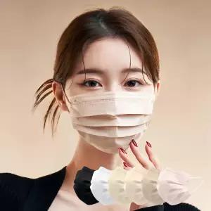 미라클하우스 고르고 바른 일회용 덴탈 마스크 성인용 50매 블랙 739158