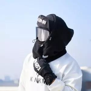 KONN 스키 헬멧커버  싱글  스노보드 모자