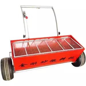 콘크리트 살포기 샌드 스프레더 수동식 제설제 지면