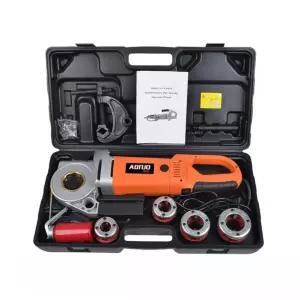 파이프 스레딩 배관 나사 가공기 미싱기 태핑