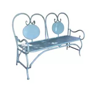 엔틱 벤치 철제 의자 빈티지 포토존 야외 주물 등받이 카페