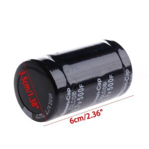 1PC 패러드 커패시터 2.7V 500F 35*60MM 슈퍼 스루 홀 범용 JAN10 Whosale & DropShip