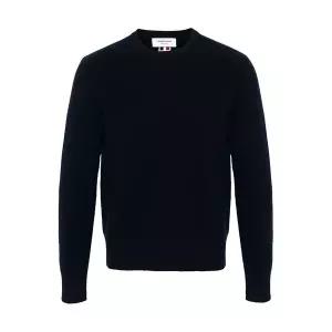 톰브라운 센터백 스트라이프 울 니트 네이비 MKA518A Y1029 415