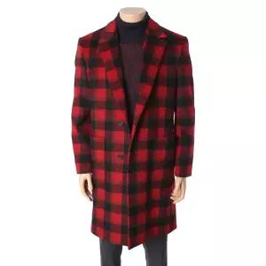 [롯데백화점]레드옥스 남성 F/W 캐주얼 겨울 모직 반코트 R204CT956-RE