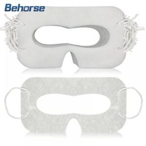 메타 퀘스트 3/비전 프로/PSVR2용 유니버설 VR 아이 마스크 커버 위생 일회용 땀 흡수 통기성 캡