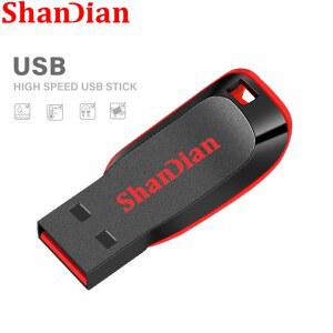 고속 정품 USB 플래시 드라이브 128GB 블랙 펜 드라이브(보너스 키체인 포함) 64GB 메모리 스틱 32GB 비즈니스 선물 16GB