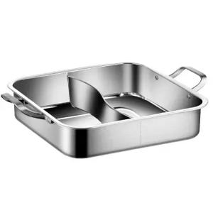 훠거 반반냄비 인덕션 어묵탕 가정용 사각 분리형