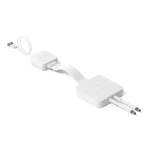 파형 윈도우 진입 케이블 저손실 울트라 플랫 리본 2-in-1 패스스루 SMA 남성에서 여성으로 창문 및 문용