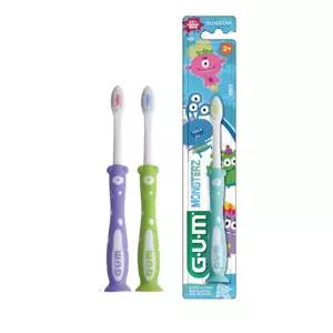 GUM 검 몬스터 유아 부드러운 칫솔 901 2~5세 1개