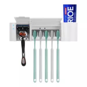 벽걸이 가정용 5구 칫솔 살균기 면도기 걸이 깔끔한