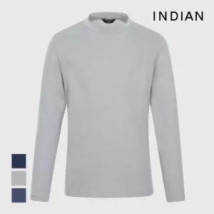 [INDIAN] 코튼블렌드 라운드 티셔츠_MIVAL4S1171