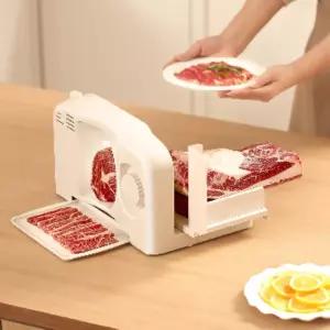 소형 육절기 가정용 고기 자르는기계 삼겹살 절단기