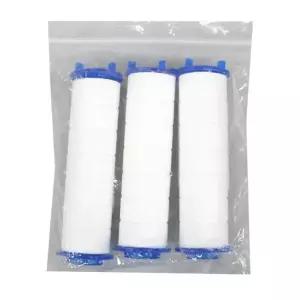 유충제거 샤워기 정수 헤드 필터 버튼 녹물제거 형 전용 절약 리필 스탑 핸드필터 3p
