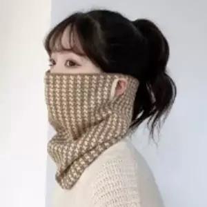 여성 니트 넥워머 귀걸이형 1P 겨을 야외 목토시 방한 방한넥워머